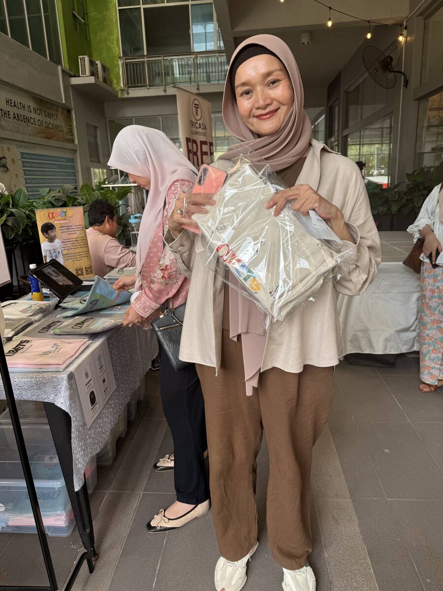 Happy customer